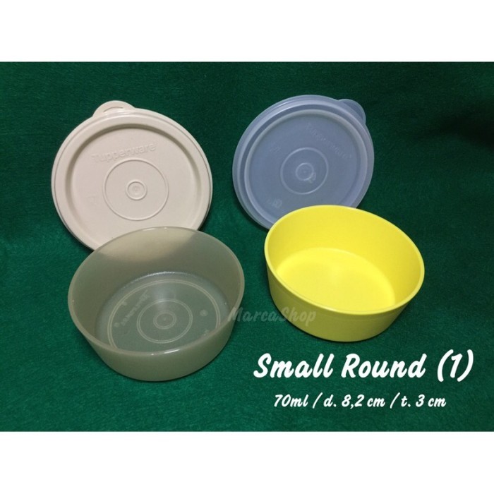 TUPPERWARE PROMO SALE  SMALL ROUND CONTAINER MANGKOK MINI BOWL MINI WADAH SAMBAL 1 PCS ECER