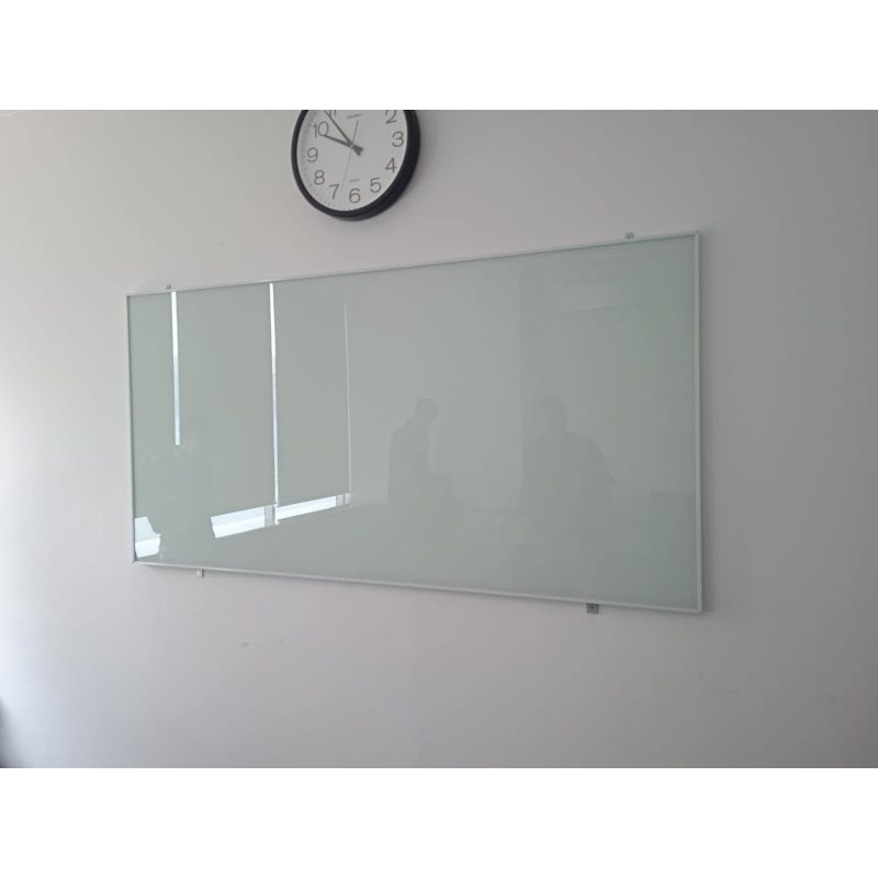 

Papan Tulis Kaca Bingkai Almunium Magnetik - Glassboard Frame Magnetic - Glass Board White