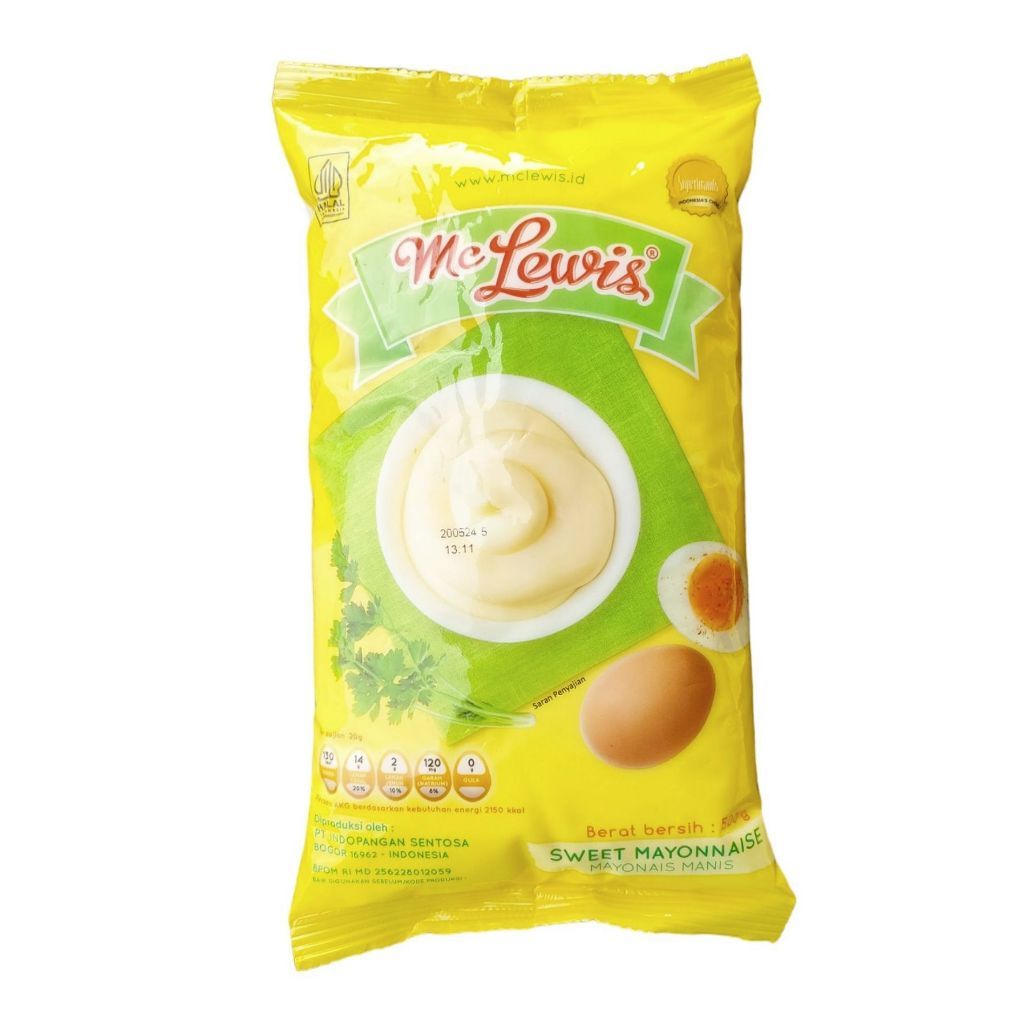 

Mc Lewis Sweet Mayonaise Mayo Manis 500 gram