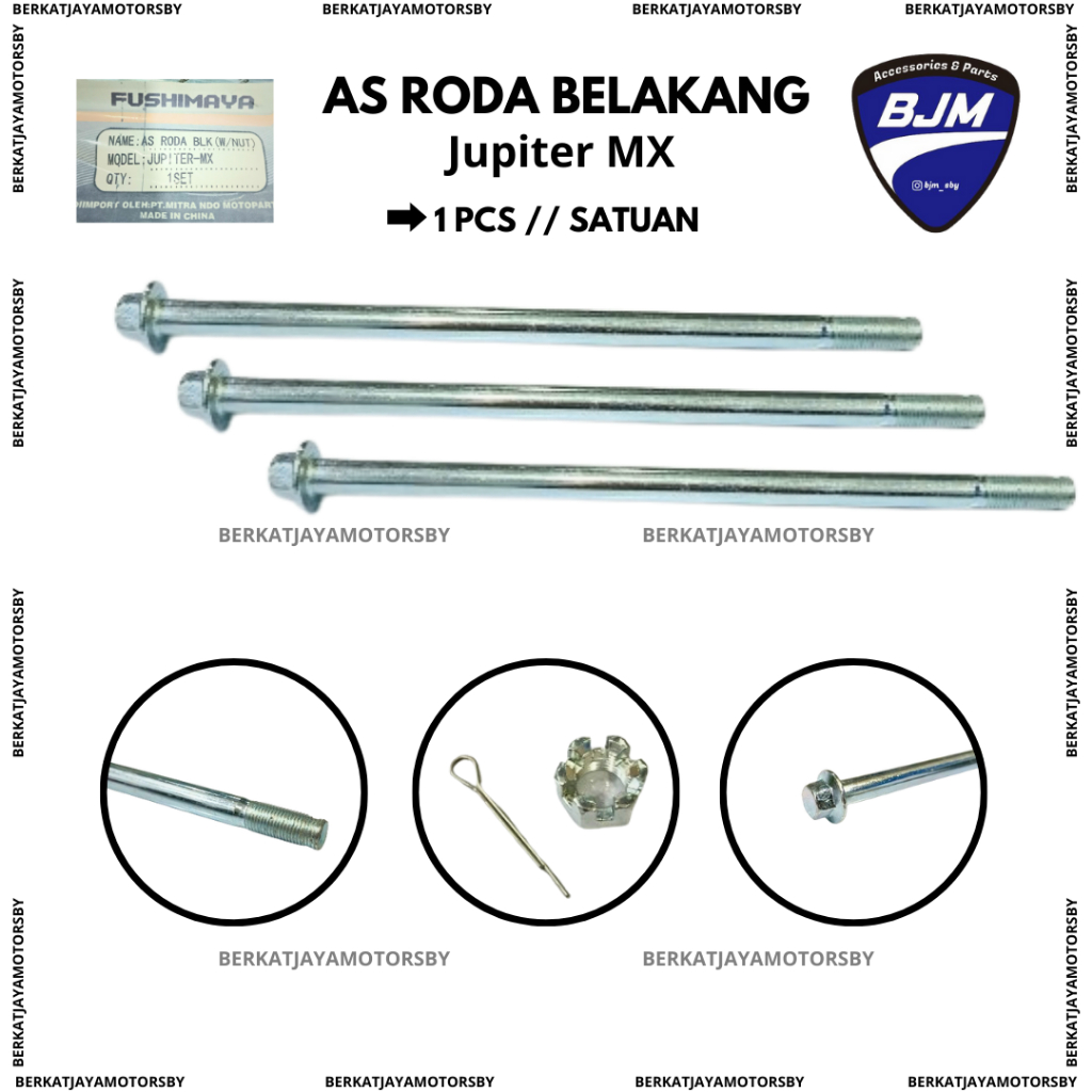 AS RODA BELAKANG FUSHIMAYA JUPITER MX OLD MX LAMA
