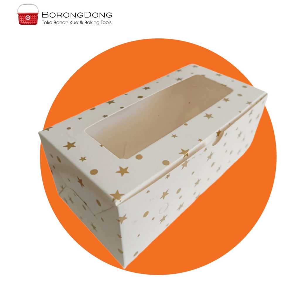 

Kotak Kue Ivory 20x10x8 Cm/ Dus Kue