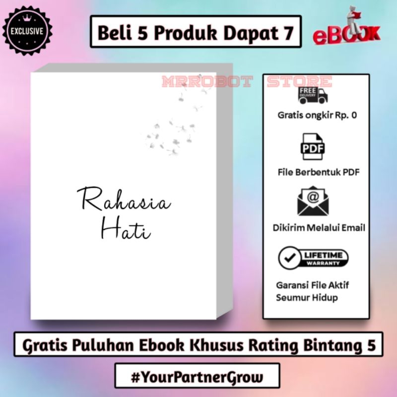 

[E098] RAHASIA HATI | BEST SELLER