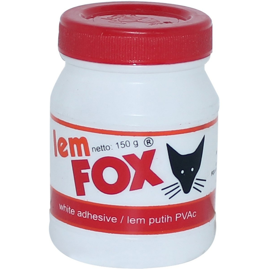 

Merek: Fox, Tipe: Lem Colek, Warna: Putih, Ukuran: 150 gram