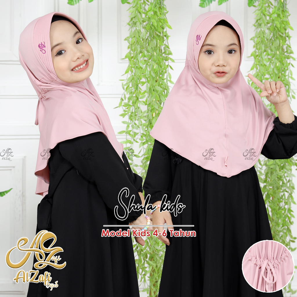 Shula Kids - Hijab anak by Alzafi