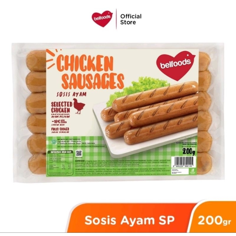 

BELFOODS SOSIS AYAM 200GR