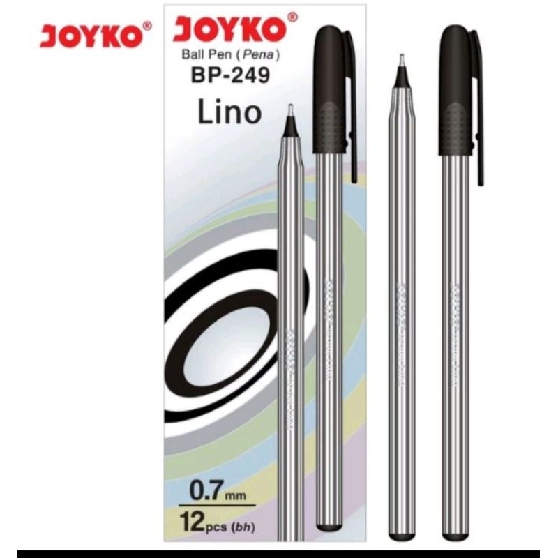 

12 Pcs Pulpen Joyko BP-249 Lino