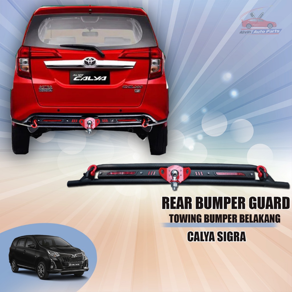 TOWING BELAKANG CALYA SIGRA / PENGAMAN BUMPER BELAKANG CALYA SIGRA / ACCESSORIES CALYA SIGRA