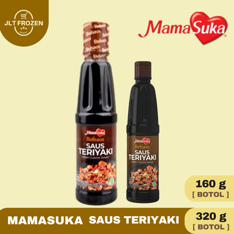 

Mamasuka Delisaos Saus Teriyaki / Teriyaki Sauce - 130g / 320g
