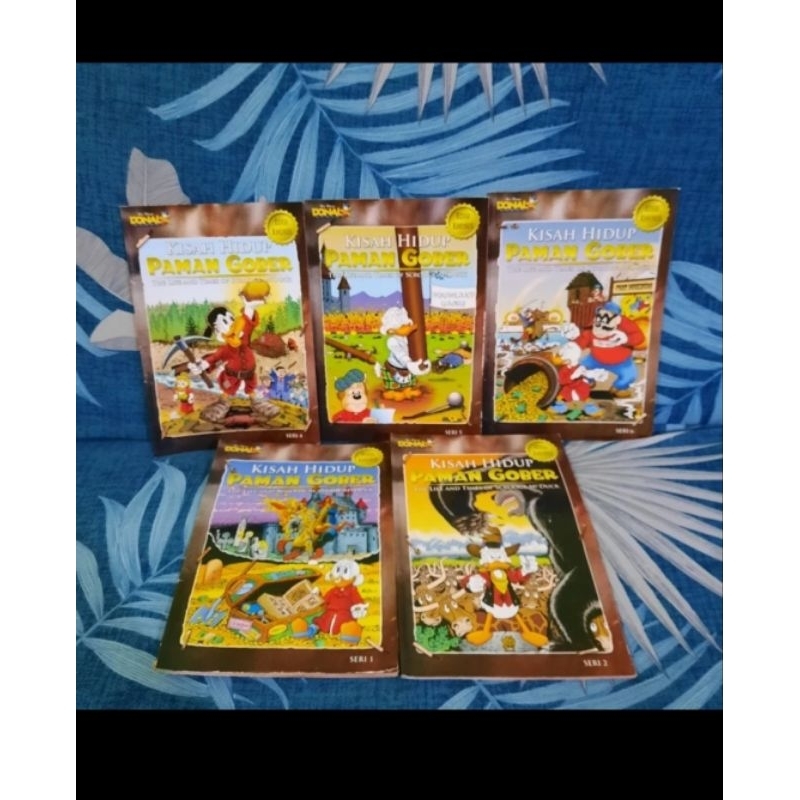 Kisah Hidup Paman Gober Donal Bebek Edisi Khusus Komik Buku Majalah