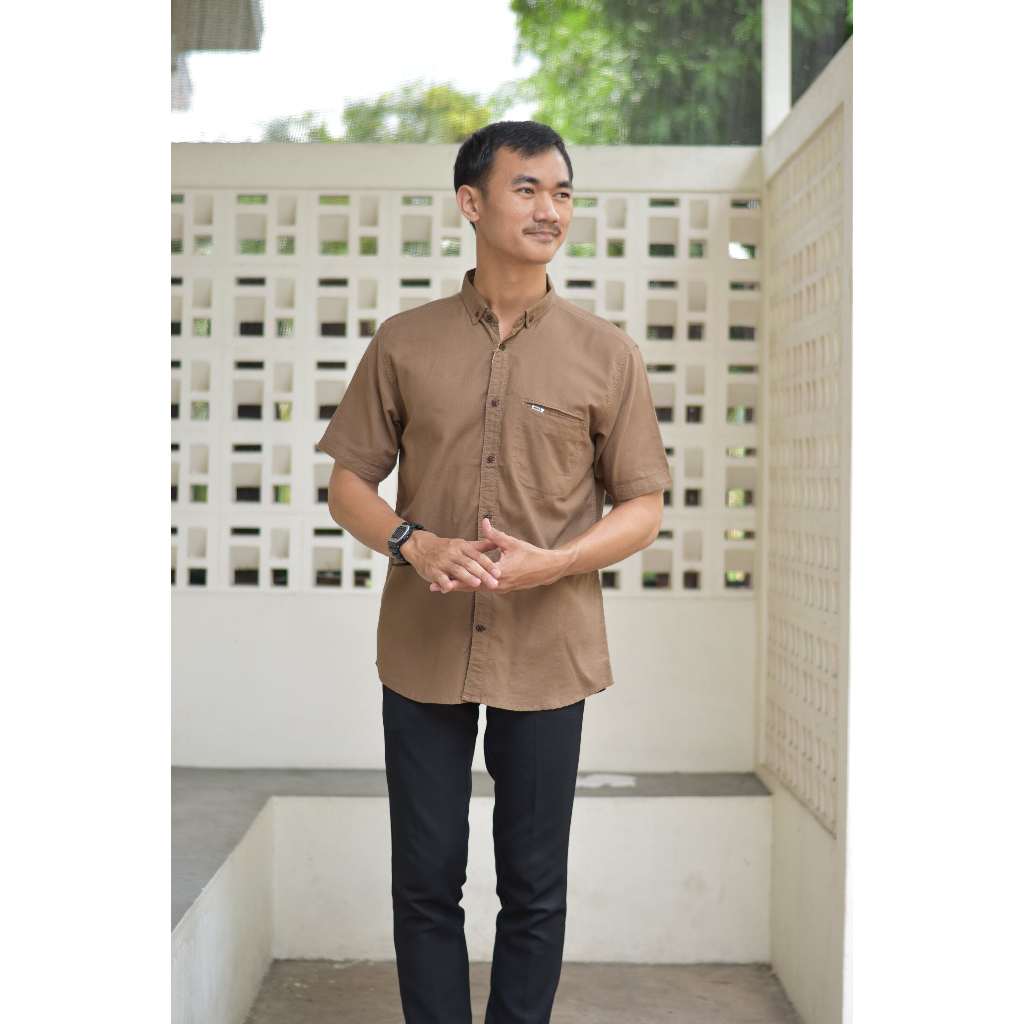 Kemeja Koko Leafy 2.0 Lengan Pendek By Leafy Kemeja Kurta Koko