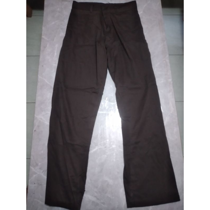 Seragam celana pramuka cowok SMP, SMA bekas preloved