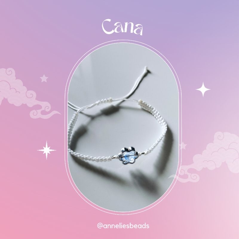 CANA | gelang tali giok | gelang tali simpul | gelang tali kristal| gelang tali wanita