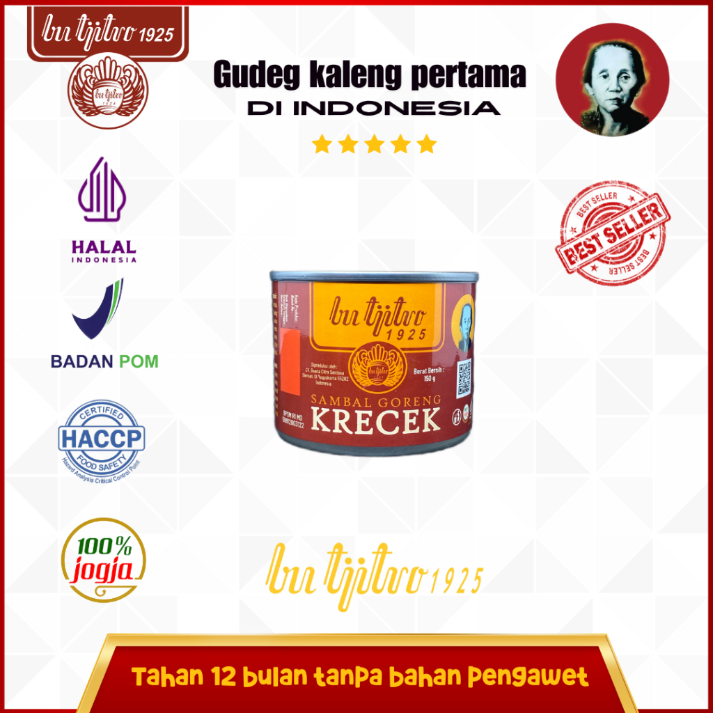 

Bu Tjitro 1925 Sambal Krecek Original Jogja/GUDEG jogja/ gudeg rekomendasi/ gudeg viral /rambak sapi