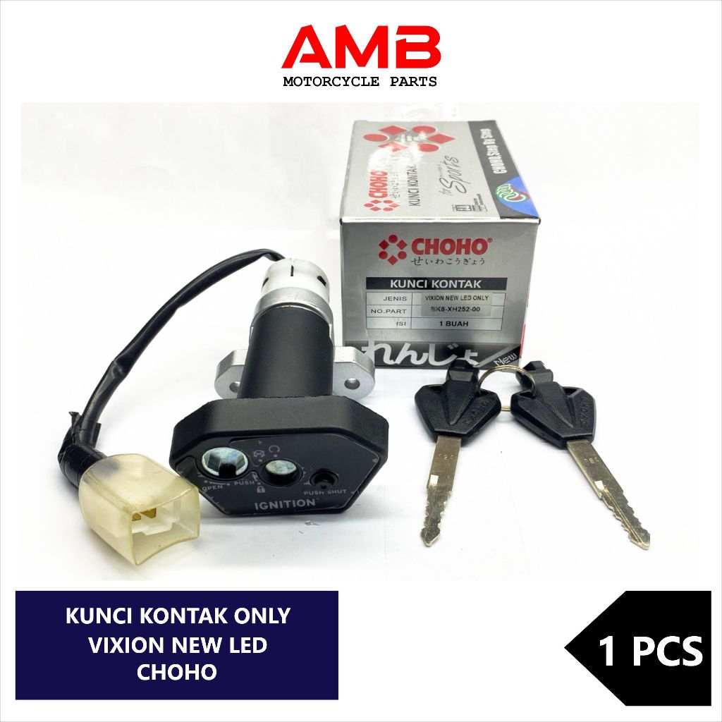 KUNCI KONTAK ONLY VIXION NEW LED KODE BK8 CHOHO