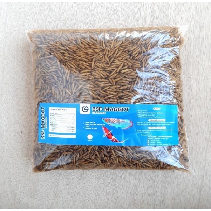 Aslamba Dried Maggot Kering Bsf 1kg
