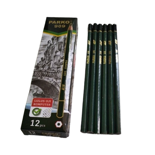 

(12pcs) Pensil Parko 909 2B For Computer Alat Tulis Menggambar Melukis Murah Grosir Lusin