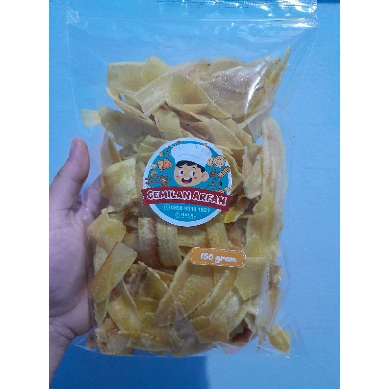 

Keripik Pisang Asin Renyah dan Gurih