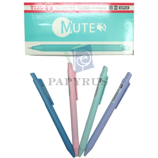 

BOLPOIN / BALLPOINT / PULPEN GEL / PEN GEL / PEN TIZO TG3303 MUTE