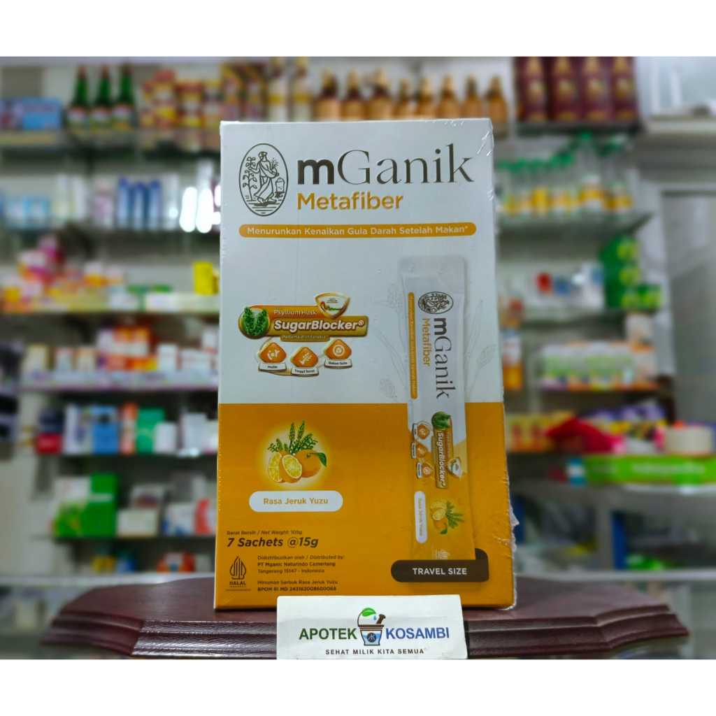 (7 SACHET 105 GR) MGANIK METAFIBER