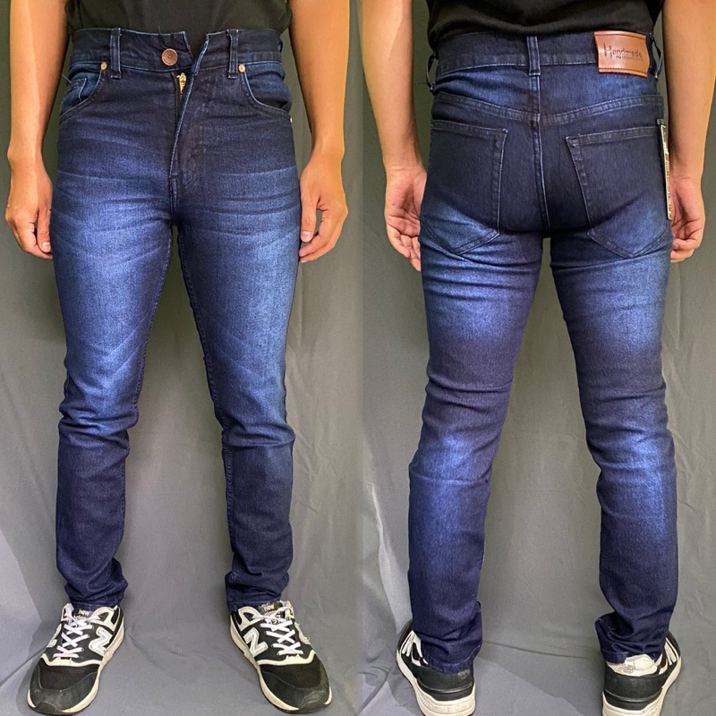 Celana Jeans Pria Slimfit | Celana Panjang Jeans Pria Jumbo/Big Size Melar Ukuran 27 Sampai 42
