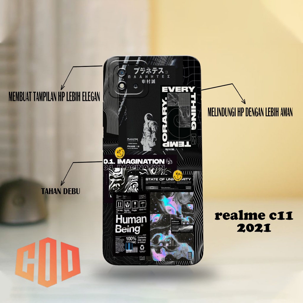 REALME C11 2021 - Softcase REALME C11 2021 - Case Pro Camera REALME C11 2021  - AESTETIK Case - Casi