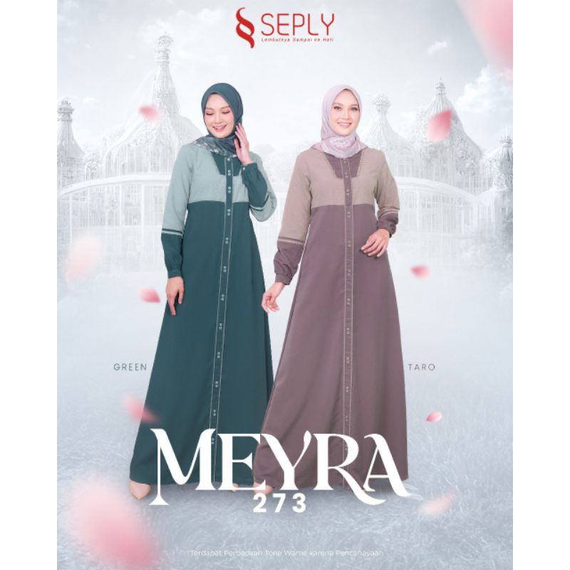 Gamis Seply Meyra 273/ Dress Muslimah Busui