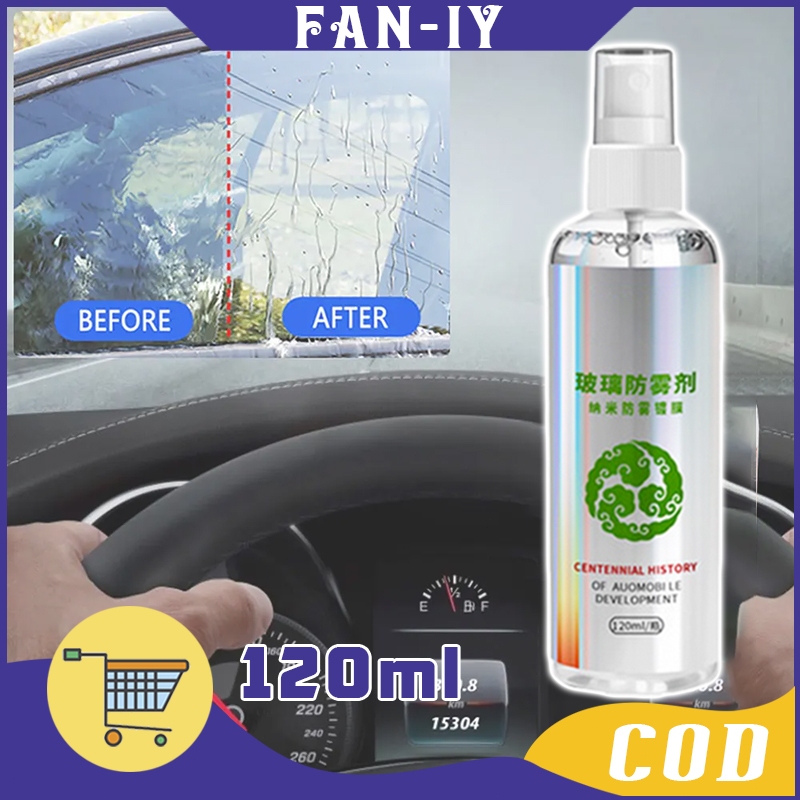 120ML Cairan Anti Jamur Kaca Mobil Pembersih Kaca Mobil Anti Embun Anti Air Kaca Mobil
