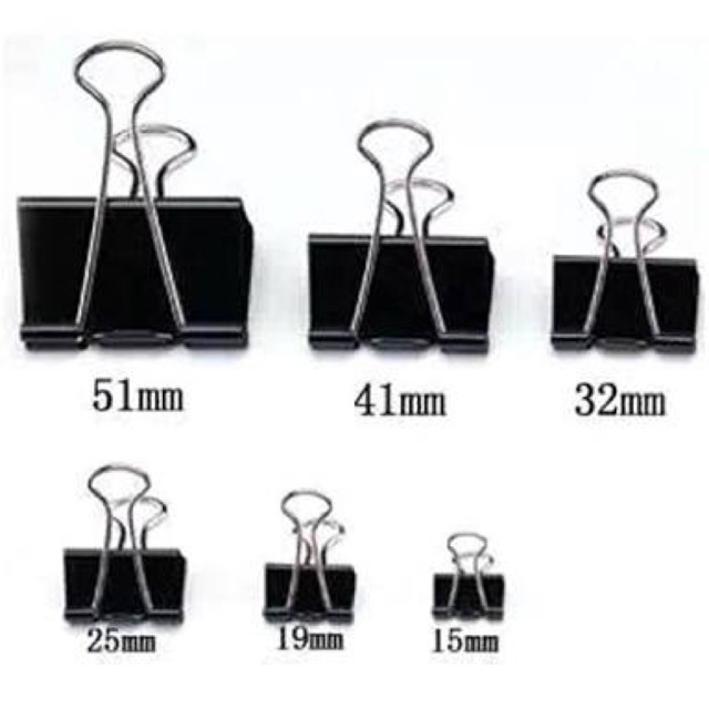 

Binder Clips (Harga Per Pcs)