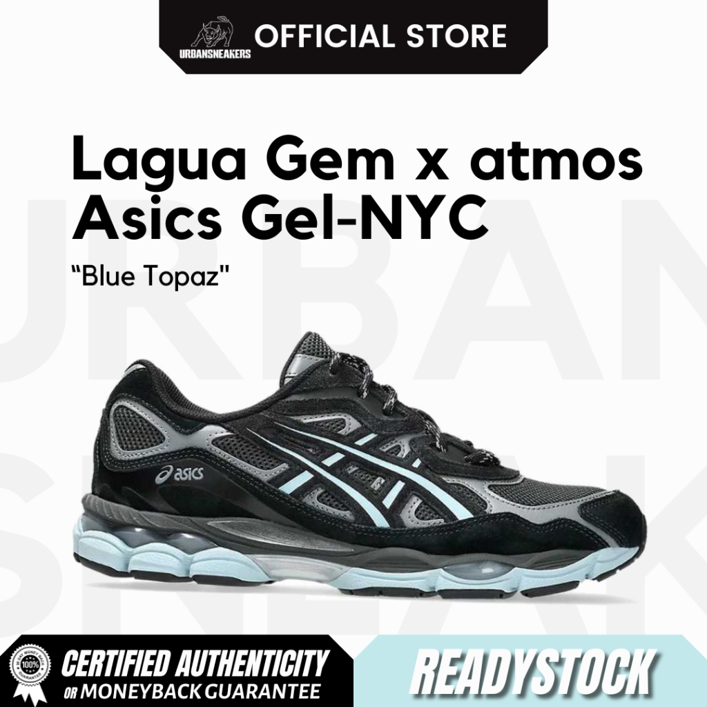 Lagua Gem x atmos x Asics Gel-NYC Blue Topaz | 1203A577 001