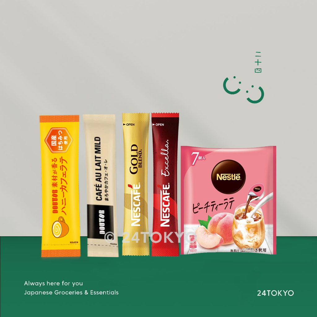 24Tokyo - Hadiah Gift Doutor nescafe kopi hitam kopi susu sachet premium Gift Jepang
