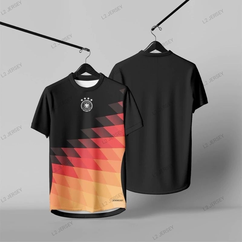 Jersey Bola Germany Prematch Euro 2024 Full Printing