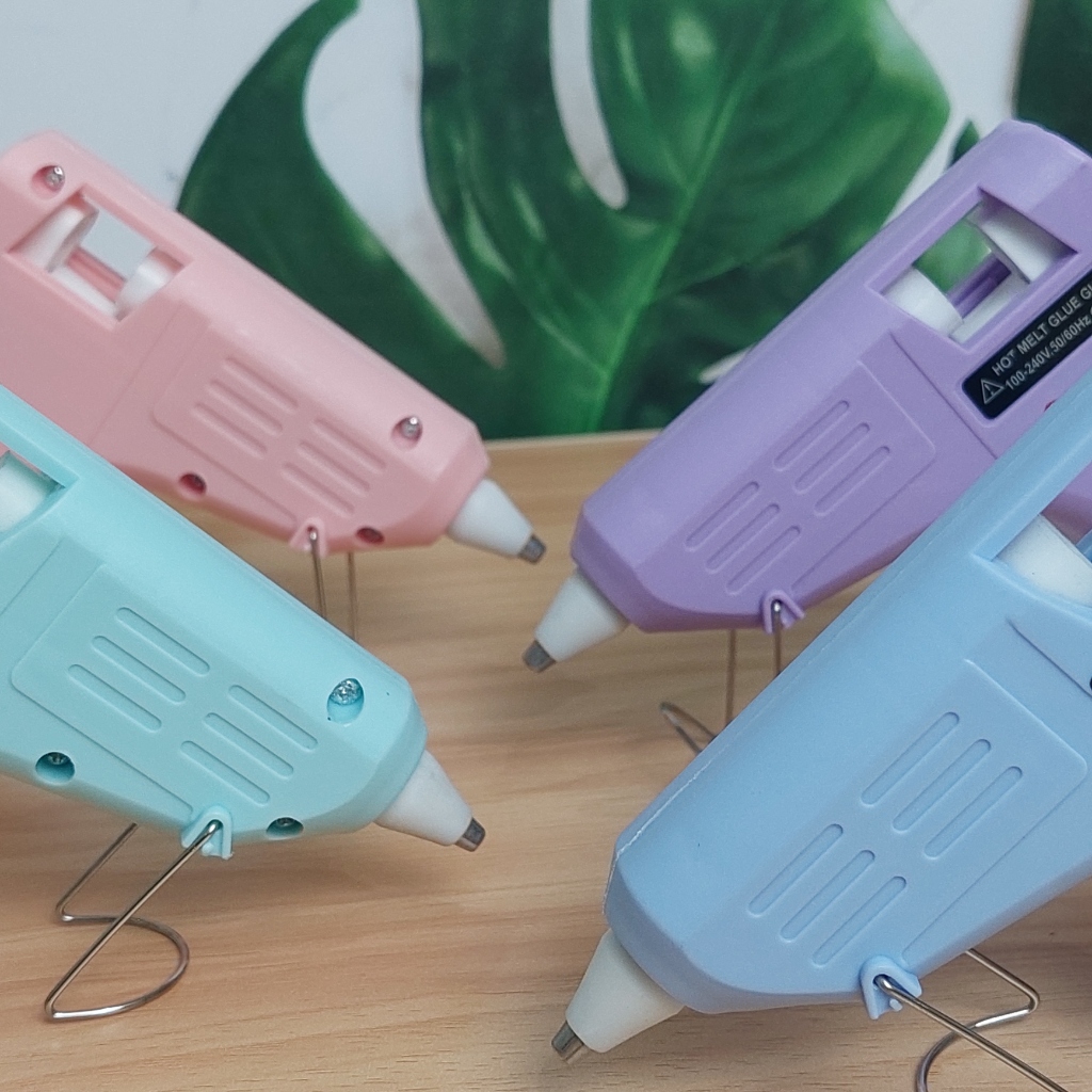 Zumoo Alat Lem Tembak Kecil / Glue Gun Macaron Lucu