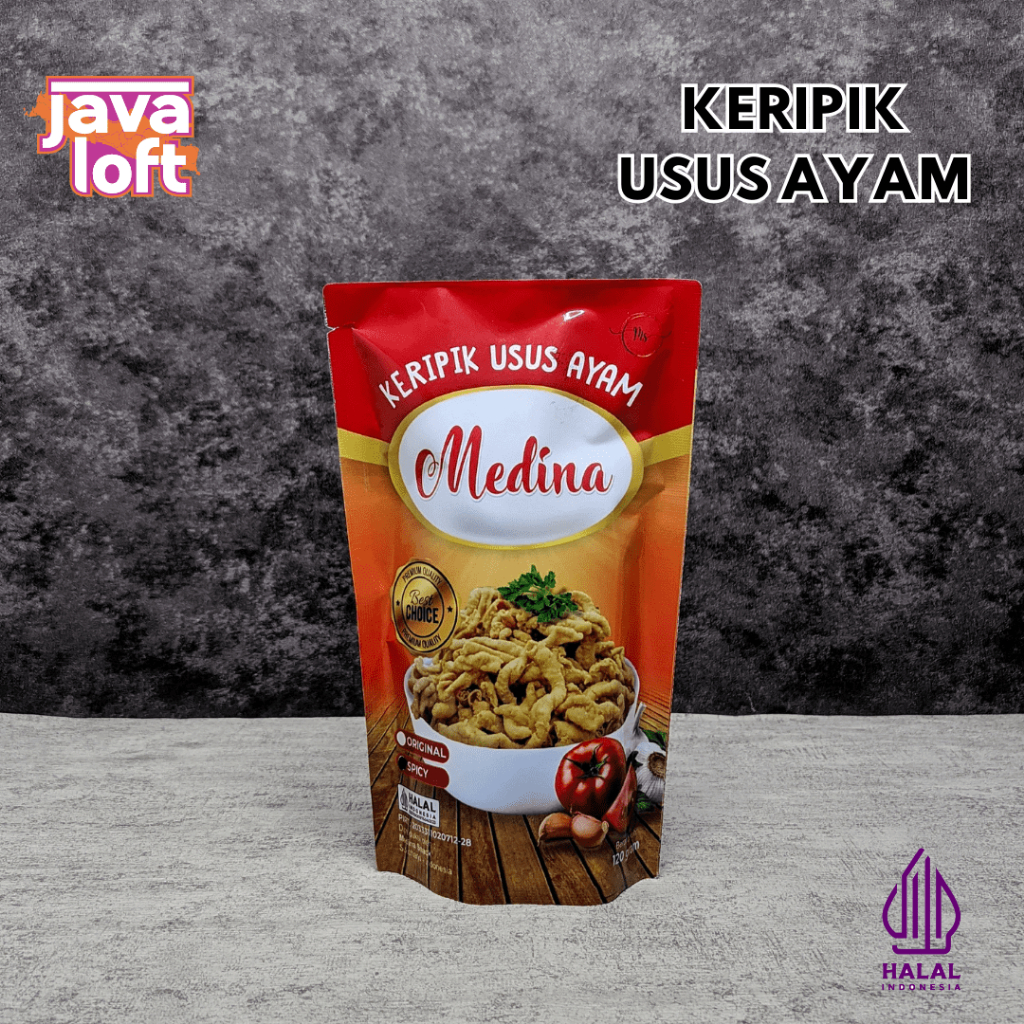 

Keripik Usus Ayam Medina Snack Cemilan Keripik Ayam Crispy Enak Dan Gurih