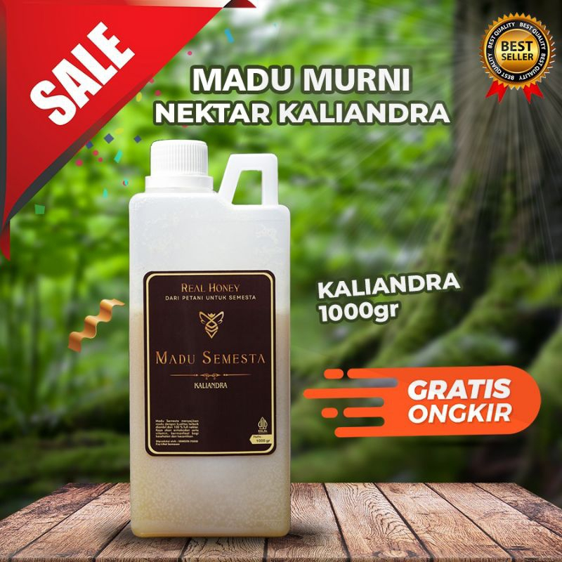 

Madu Semesta - Madu Murni Asli Nektar Kaliandra - 1000gram