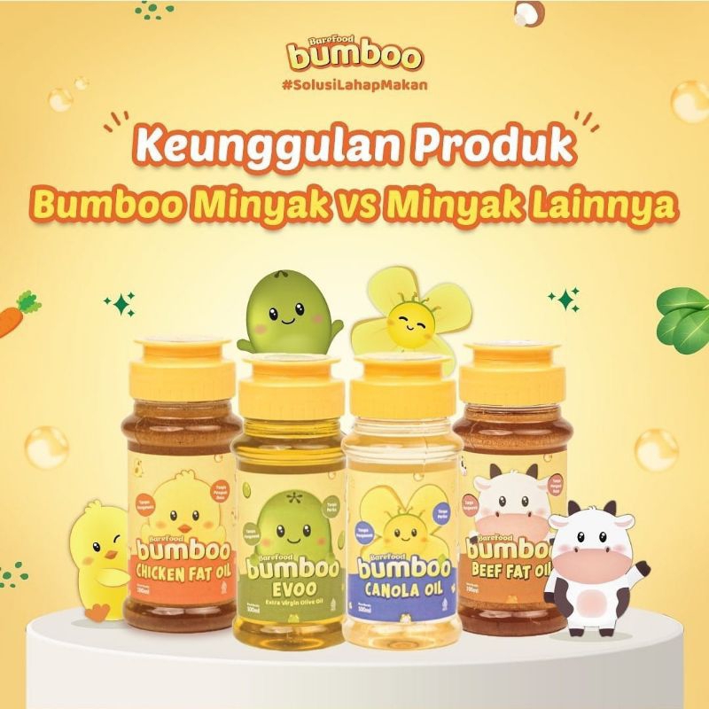 

Bumboo MInyak - bahan alami - bernutrisi - sumber lemak & omega 3,6,9