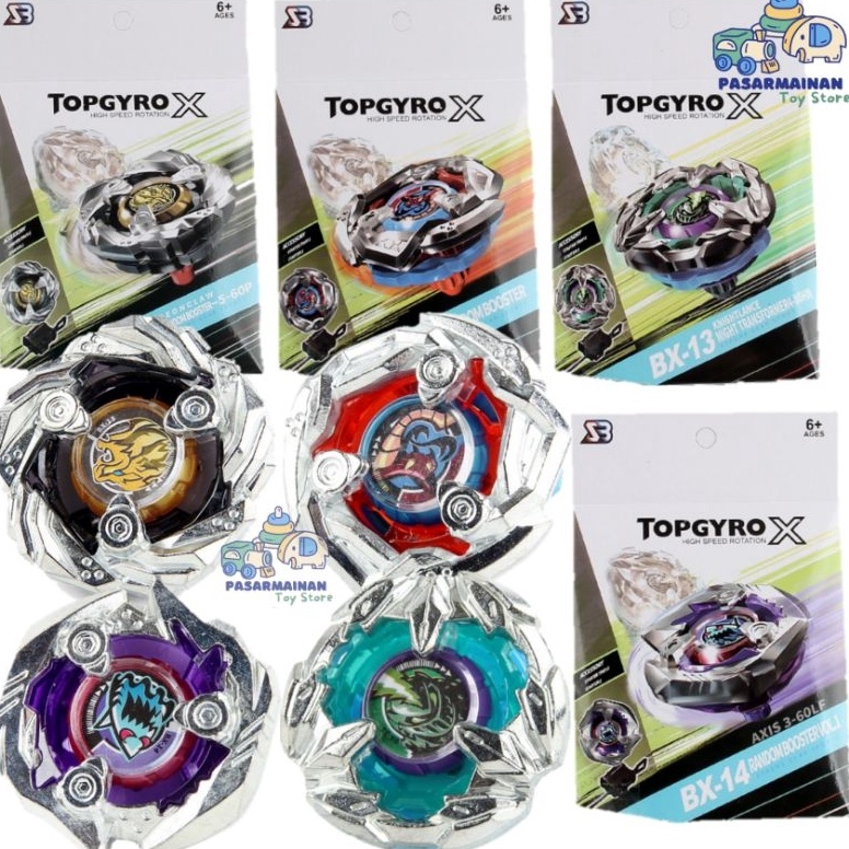KODE B57Q Beyblade X Mainan Gangsing Beyblade X Topgyro X Set Launcher Handgrip