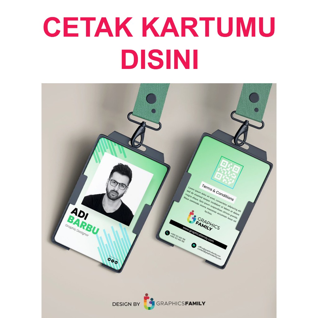 

Cetak Kartumu / Cetak ID CARD / Cetak Name Tag