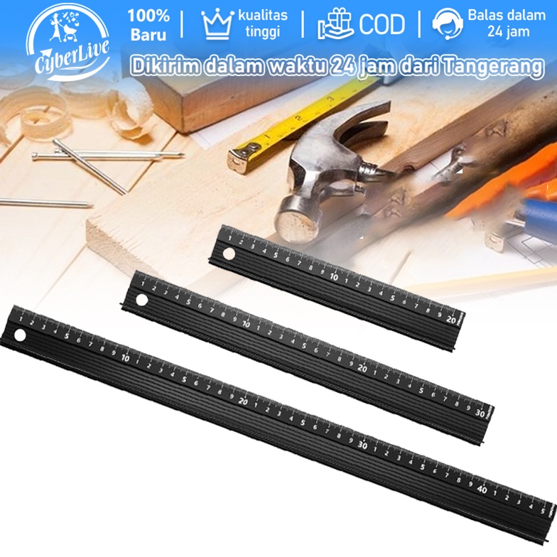 

Penggaris Lurus Aluminum Alloy Anti Slip Untuk Pengerjaan Kayu Marking Safety Cutting e T5P2
