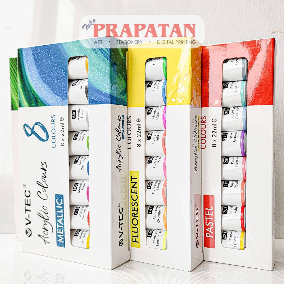 

Cat Akrilik Set VTEC 8x22ml VTEC Acrylic Set s L6V9