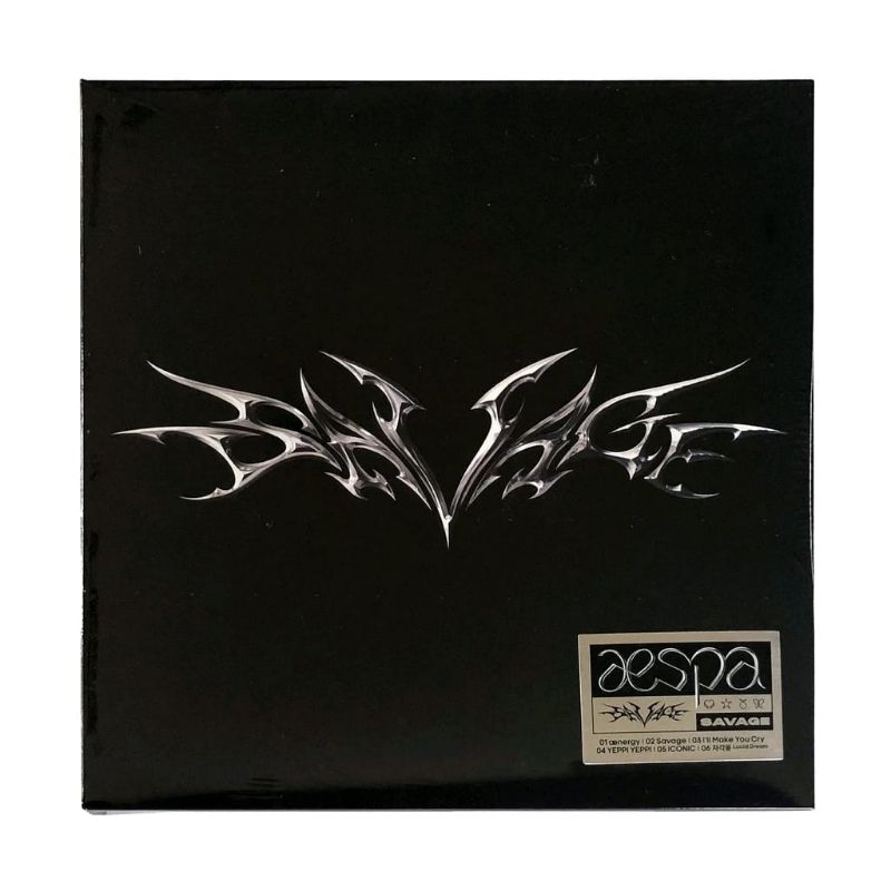 [FULLSET] AESPA 1st Album SAVAGE (SYNK DIVE ver)