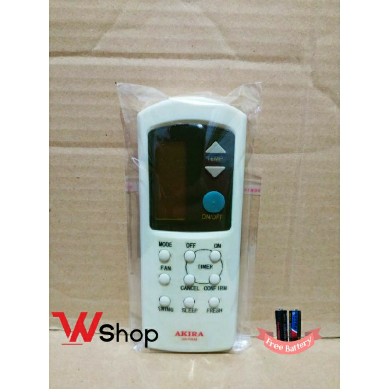 REMOT REMOTE AC AKIRA ORIGINAL - Air conditioner j