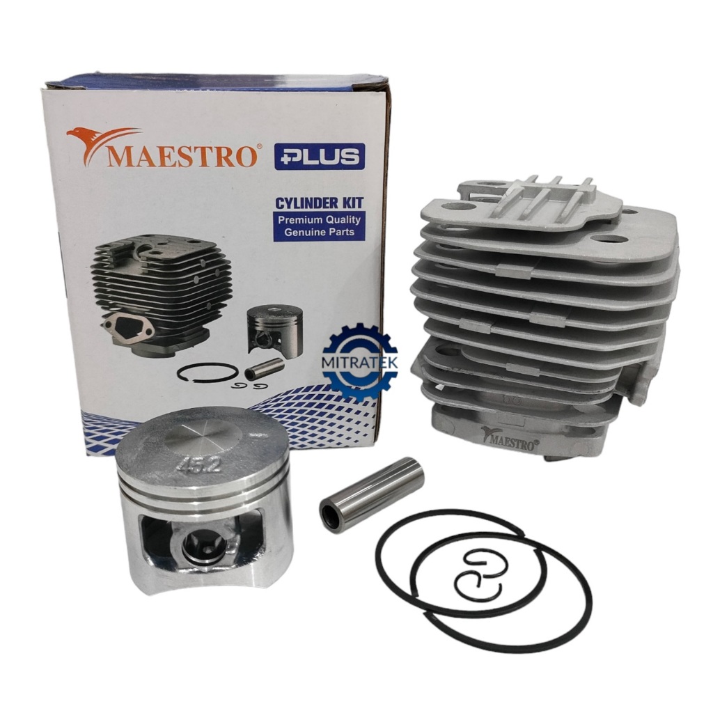 Cylinder Blok Chainsaw Maestro 6500 Komplit