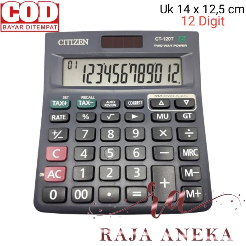 

Kalkulator Citizen CT 12 T 12 Digit Termurah CT Citizen 12T CT 12T CT12T Dagang Ukuran Besar Citizen 12 Digit ct 12T b Q1Z6