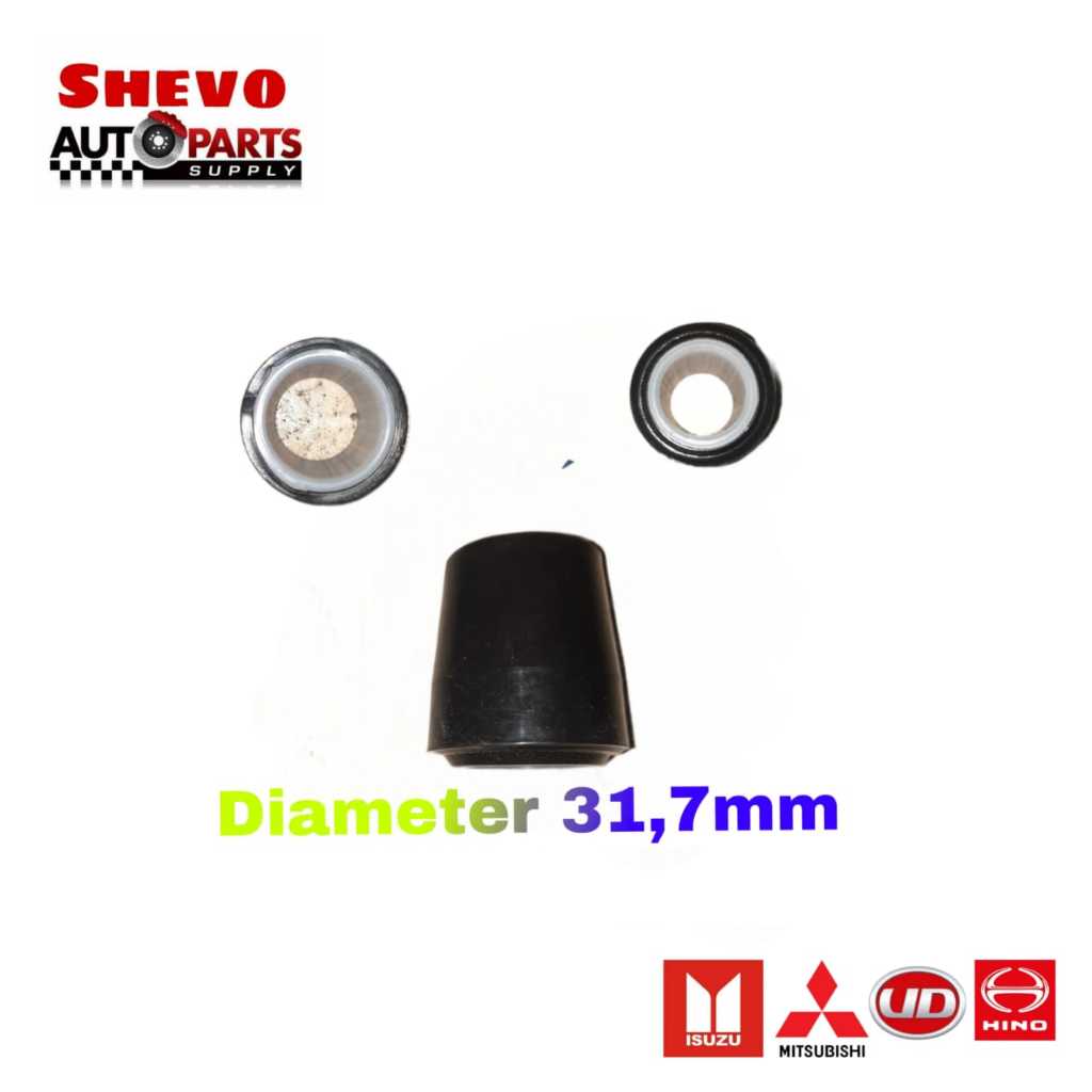 BUSHING AYUNAN KECIL YORK 31,7MM KARET NYLON