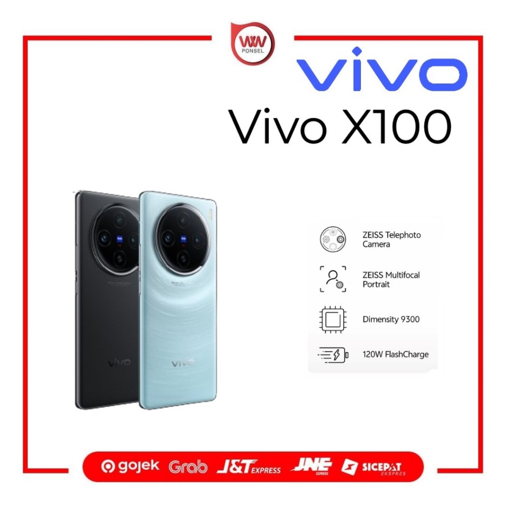 Hp Vivo X100 Ram 12GB Internal 256GB Garansi Resmi