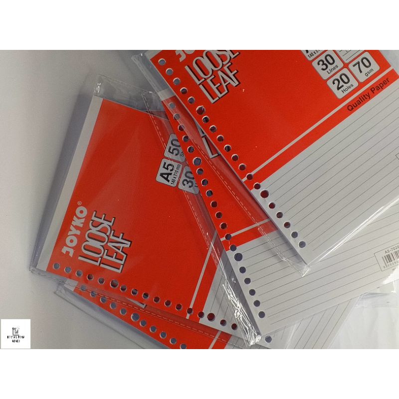 

Joyko Loose Leaf A5 garis | isi 50 lembar A5-7020-50