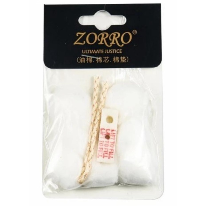 Zorro Kapas dan sumbu korek Api Roda