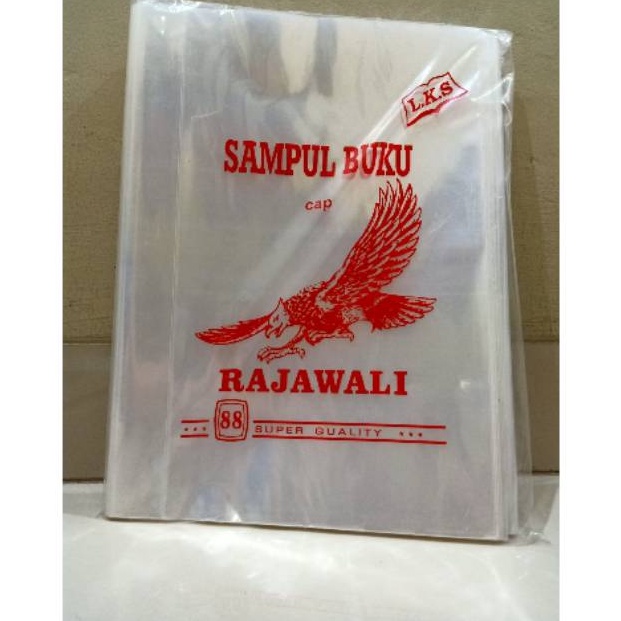

KODE L69N SR PLASTIK Sampul plastik bening ukuran LKS merk RAJAWALI SAMPUL BUKU PLASTIK BENING