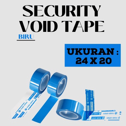 

LAKBAN SECURITY OPEN SEGEL VOID TAPE SELOTIP ISOLASI RUSFET k I4Z3