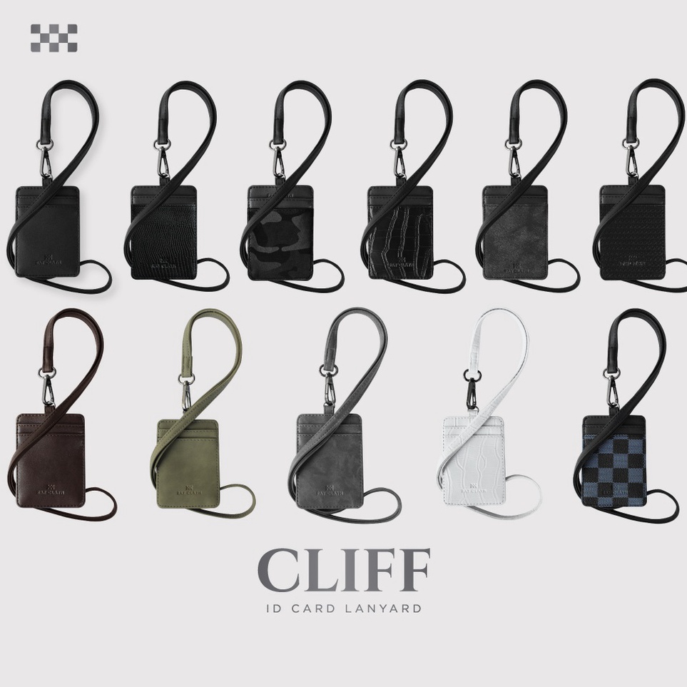 

Ray Clyn ID Card Lanyard Name Tag Lanyard ID Cardholder Kulit Gantungan Kartu ID x FE5